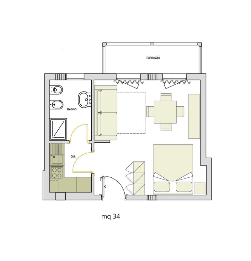 Alma di Alghero Apartments - Oda