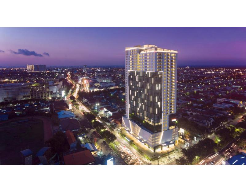 Oakwood Hotel Residence Surabaya - Teras