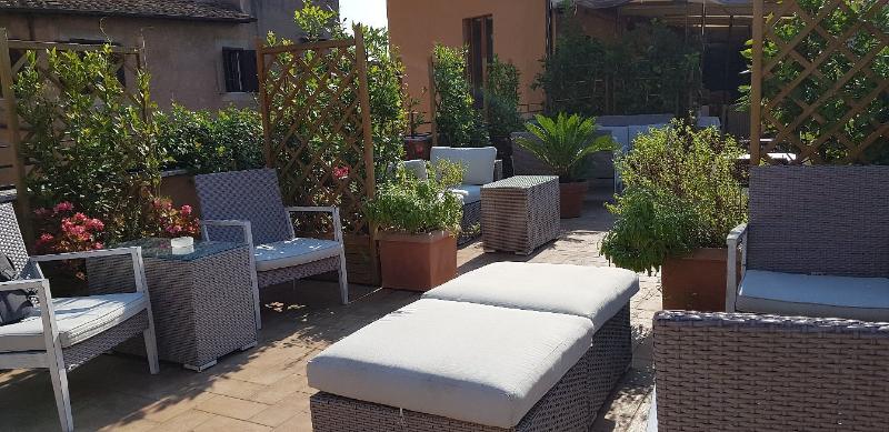 Hotel Monte Cenci - Teras