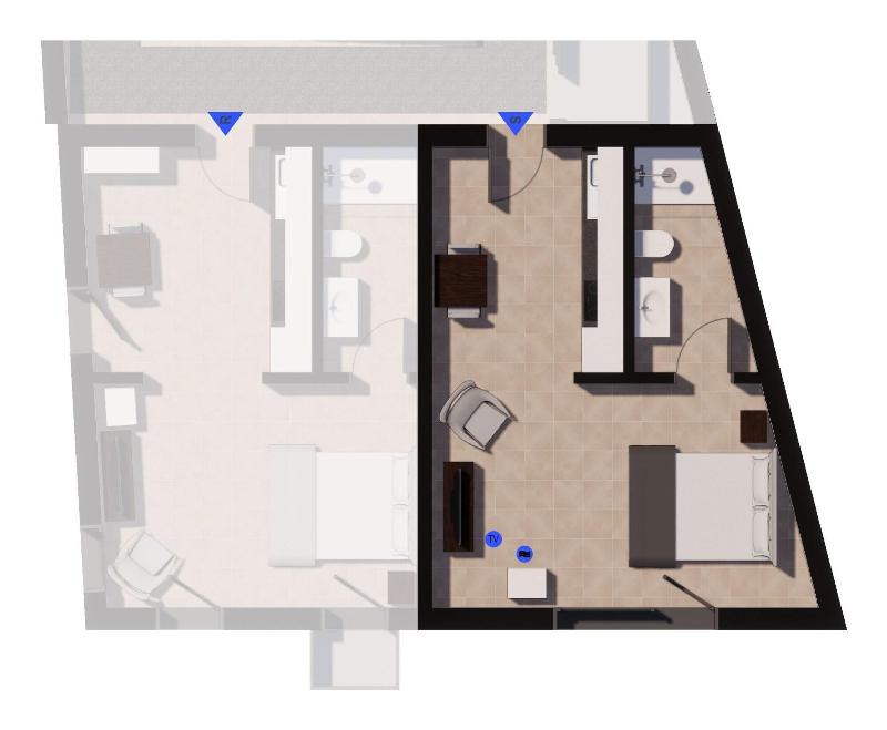 Loft Guest House Jardim Das Maes Viseu - Oda