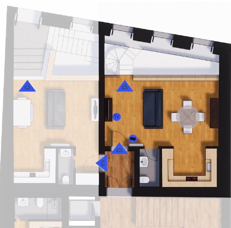 Loft Guest House Jardim Das Maes Viseu - Oda