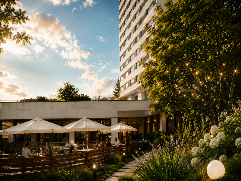 Hotel Uno Prague - Teras