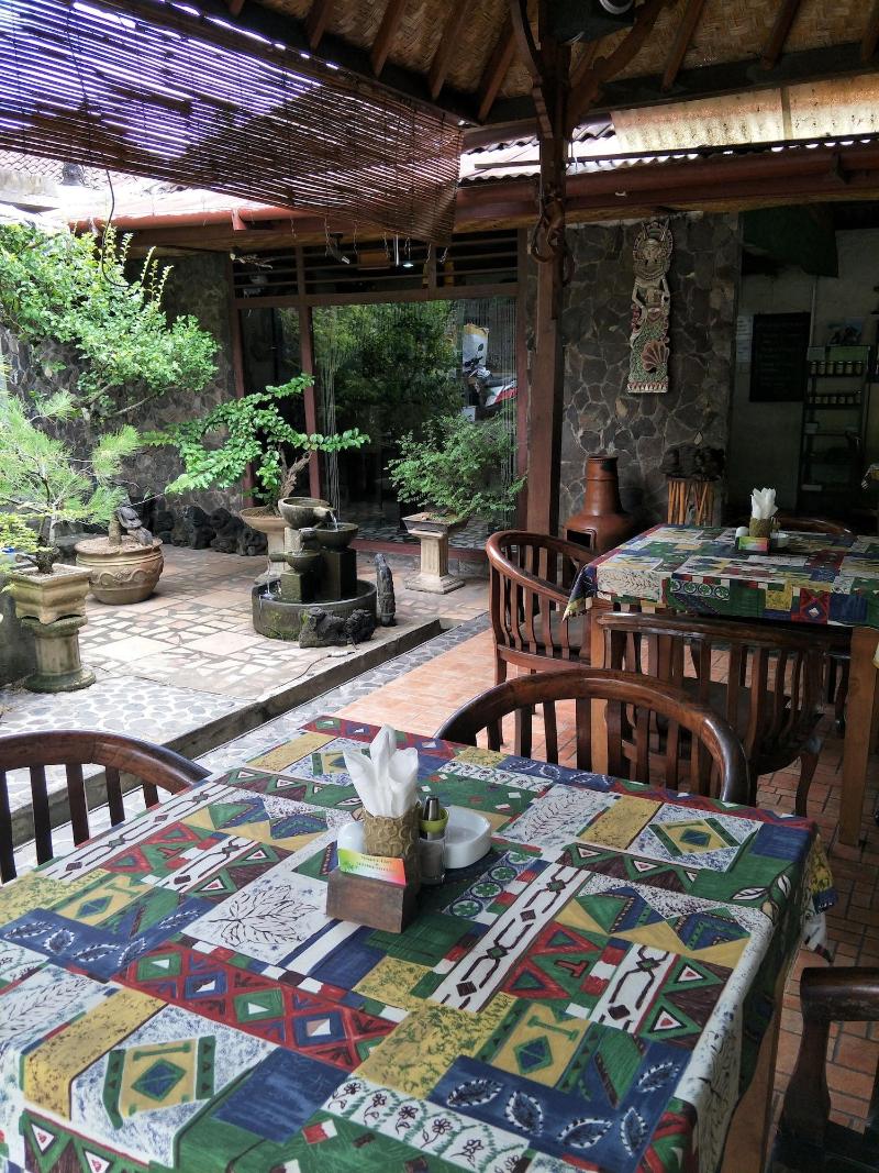 Temple Cafe Seaside Cottages - Restoran