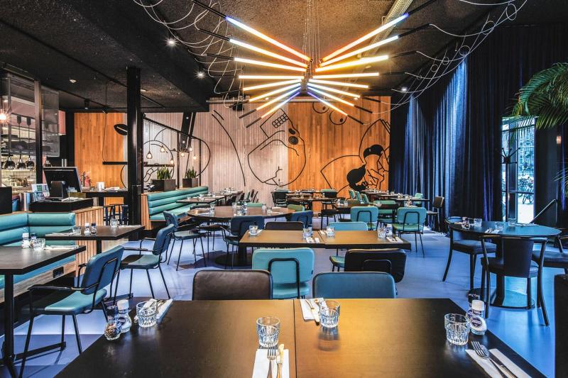 The Social Hub Amsterdam City - Restoran