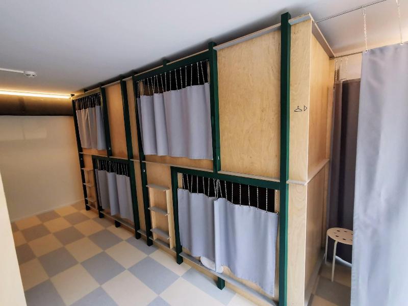 Green Marmot Capsule Hotel Zürich - Oda