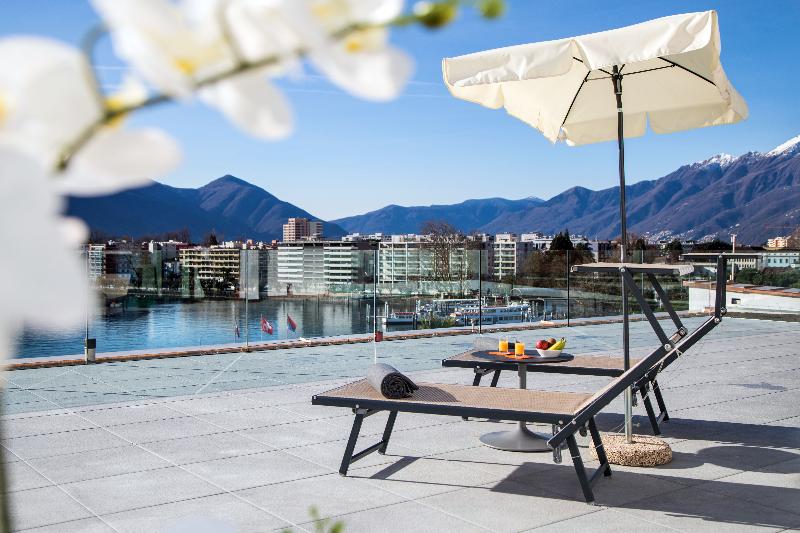Hotel & LOUNGE LAGO MAGGIORE - Teras