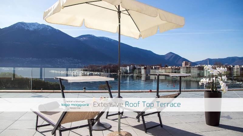 Hotel & LOUNGE LAGO MAGGIORE - Teras