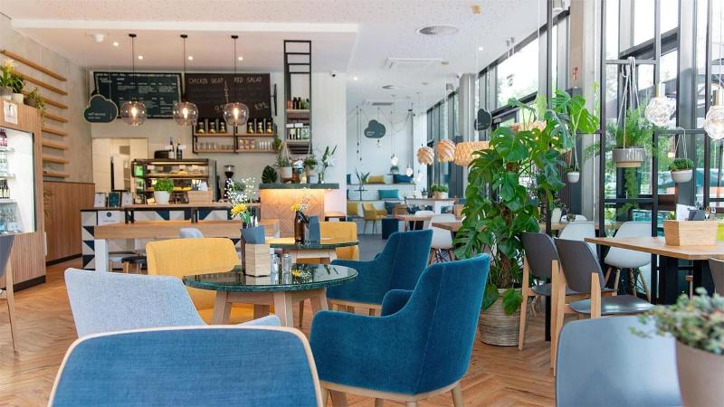 McDreams Hotel Düsseldorf-City - Restoran