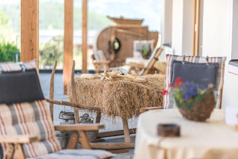 Hotel B&B Feldmessner - Teras