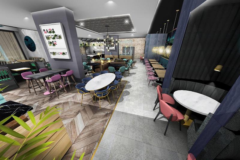 Aloft Birmingham Eastside - Restoran