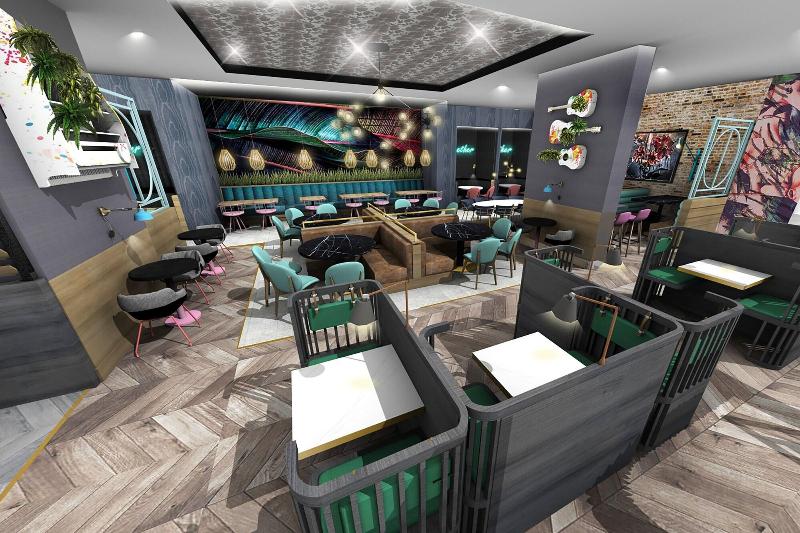 Aloft Birmingham Eastside - Restoran