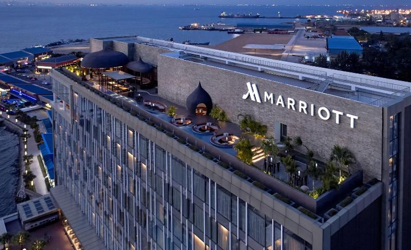 Batam Marriott Hotel Harbour Bay - Teras
