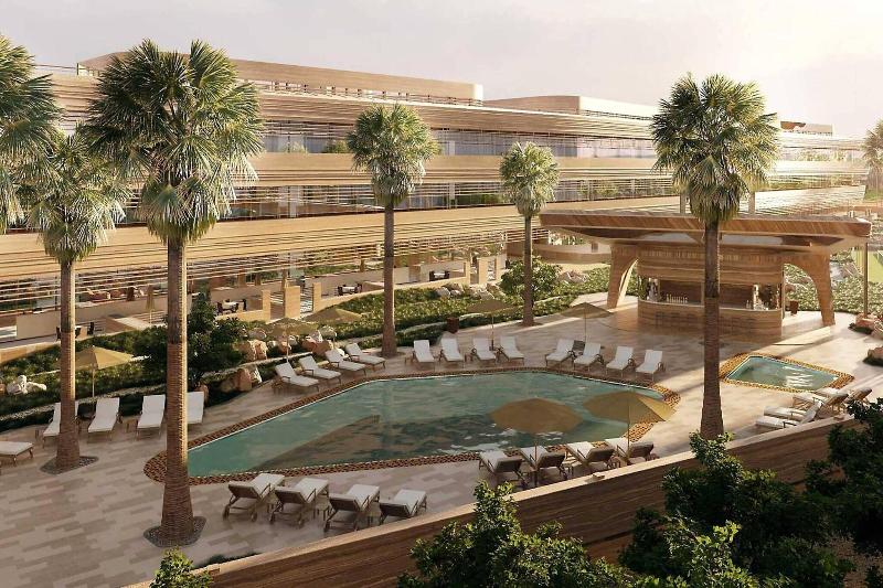 Riyadh Diplomatic Quarter - Marriott Executive Apa - Havuz
