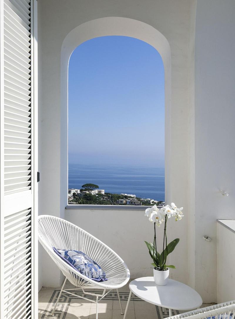 Villa La Pergola Capri - Teras