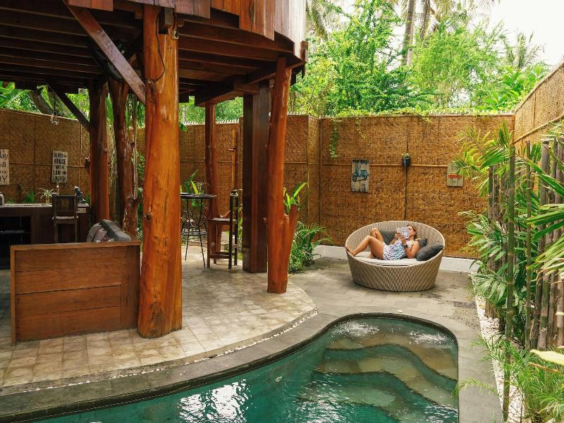 Gili Treehouses - Oda