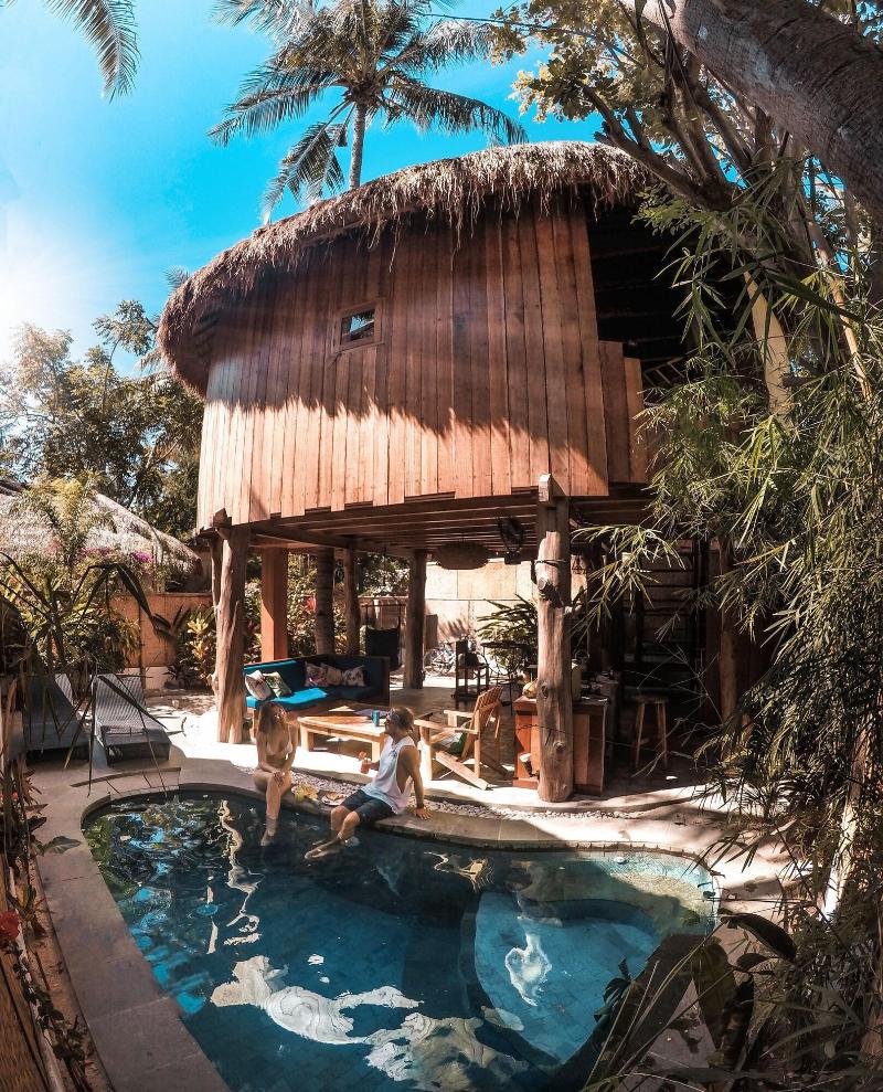 Gili Treehouses - Oda