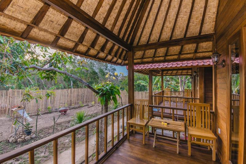 Nerima Hut Lembongan - Teras