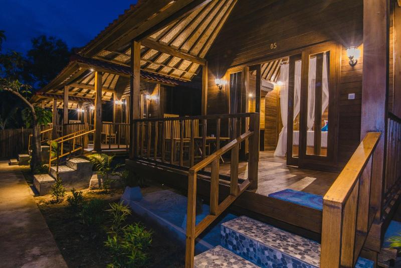 Nerima Hut Lembongan - Teras