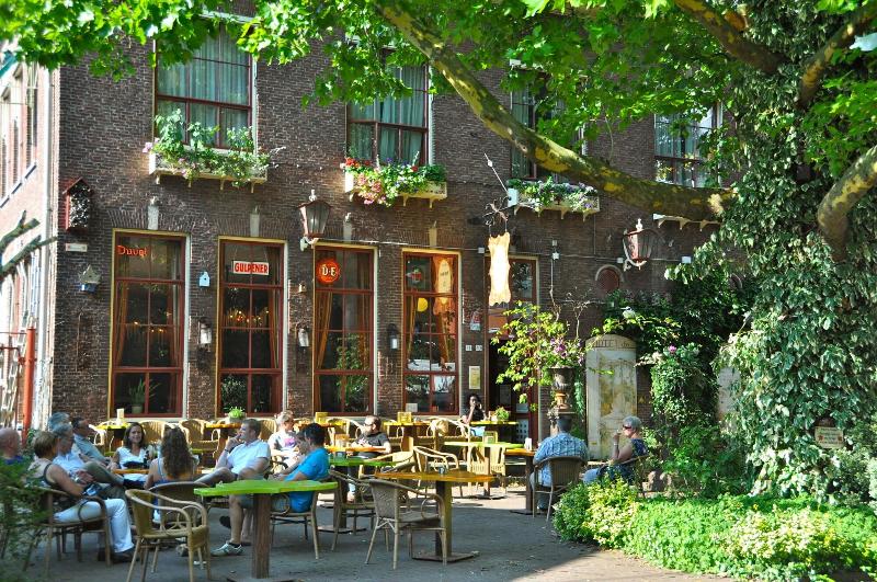 Hotel De Plataan Delft Centrum - Teras