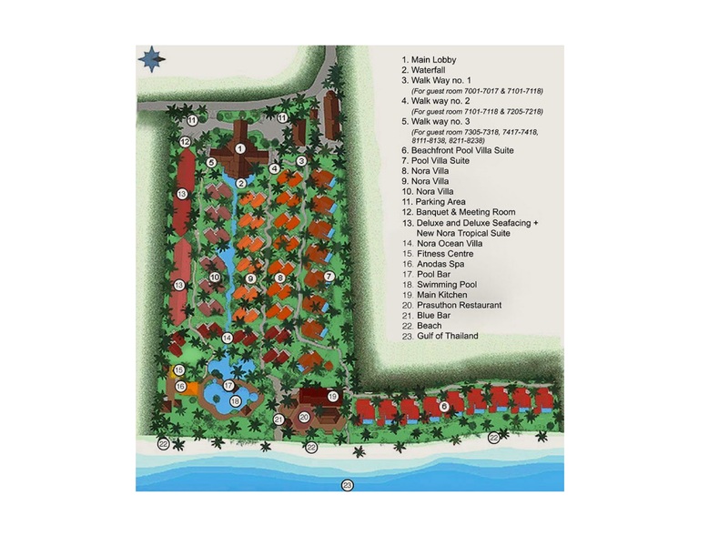 Nora Beach Resort & Spa, Koh Samui - Oda