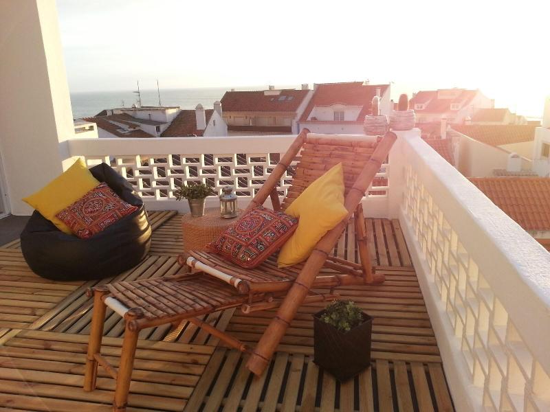 Nesha Surf Flat Ericeira Center - Teras