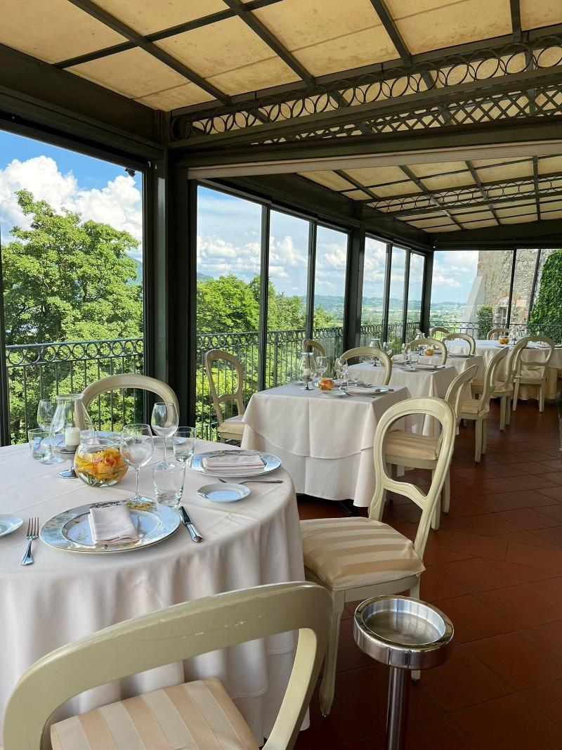 Romantik Hotel Relais Mirabella Iseo - Restoran