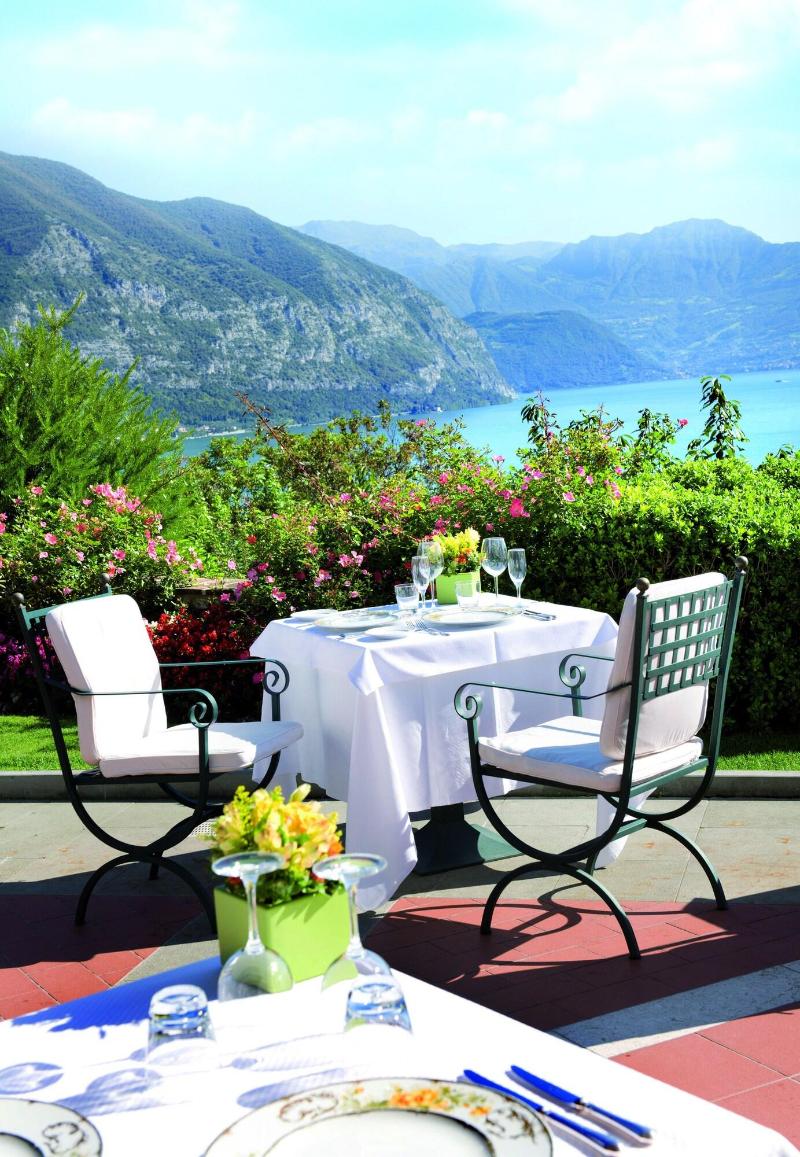 Romantik Hotel Relais Mirabella Iseo - Restoran