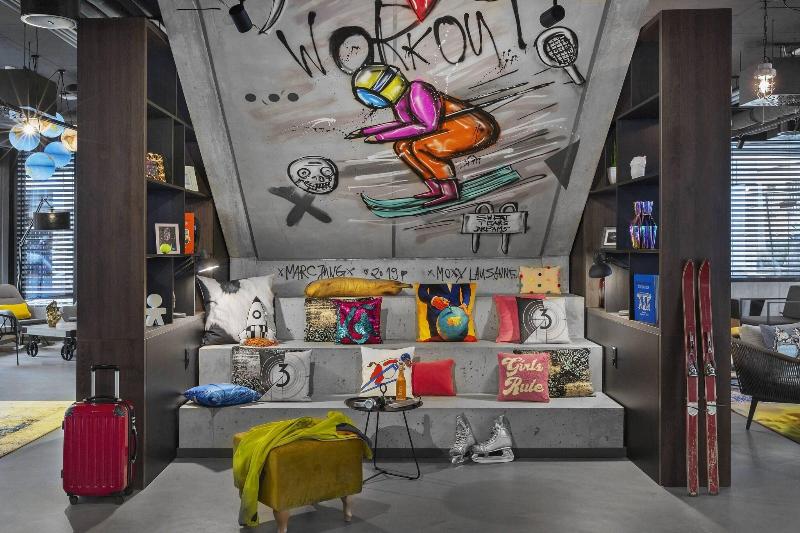 Moxy Lausanne City - Lobi