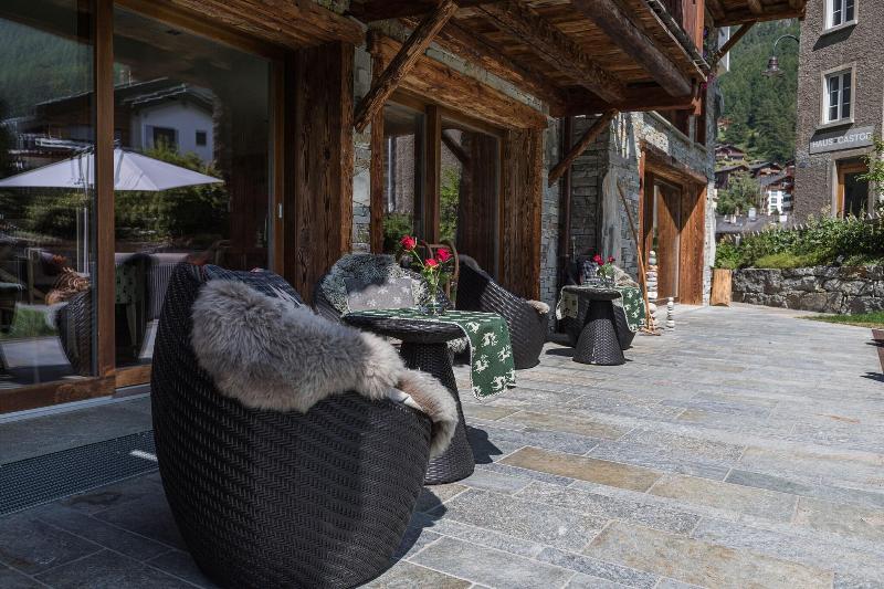 Matterhorn Lodge Hotel & Appartements - Teras