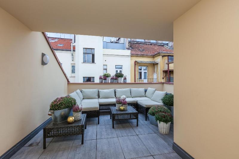 Gorgeous Prague Rooms - Teras