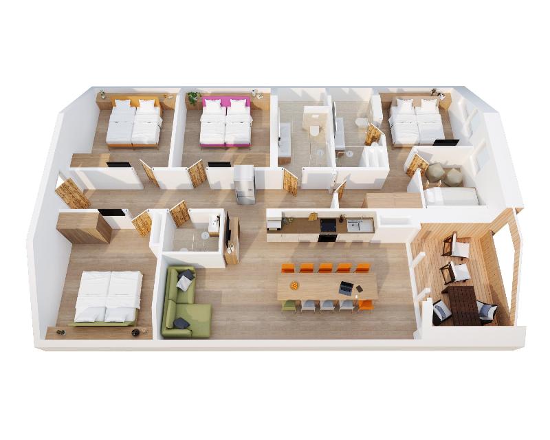 Cooee Alpin Hotel Dachstein - Oda