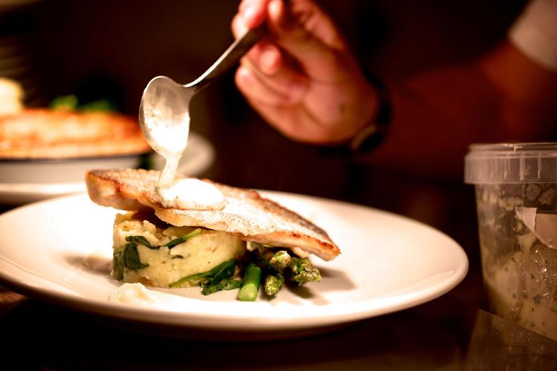 The Lamb Inn Great Rissington - Restoran