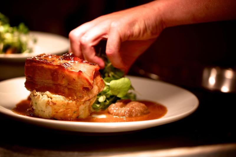 The Lamb Inn Great Rissington - Restoran