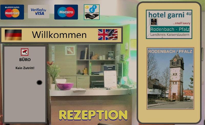 Hotel Garni 4U - Lobi