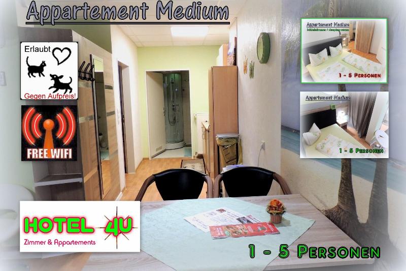Hotel Garni 4U - Oda