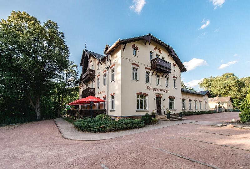 Historische Spitzgrundmühle Coswig - Genel