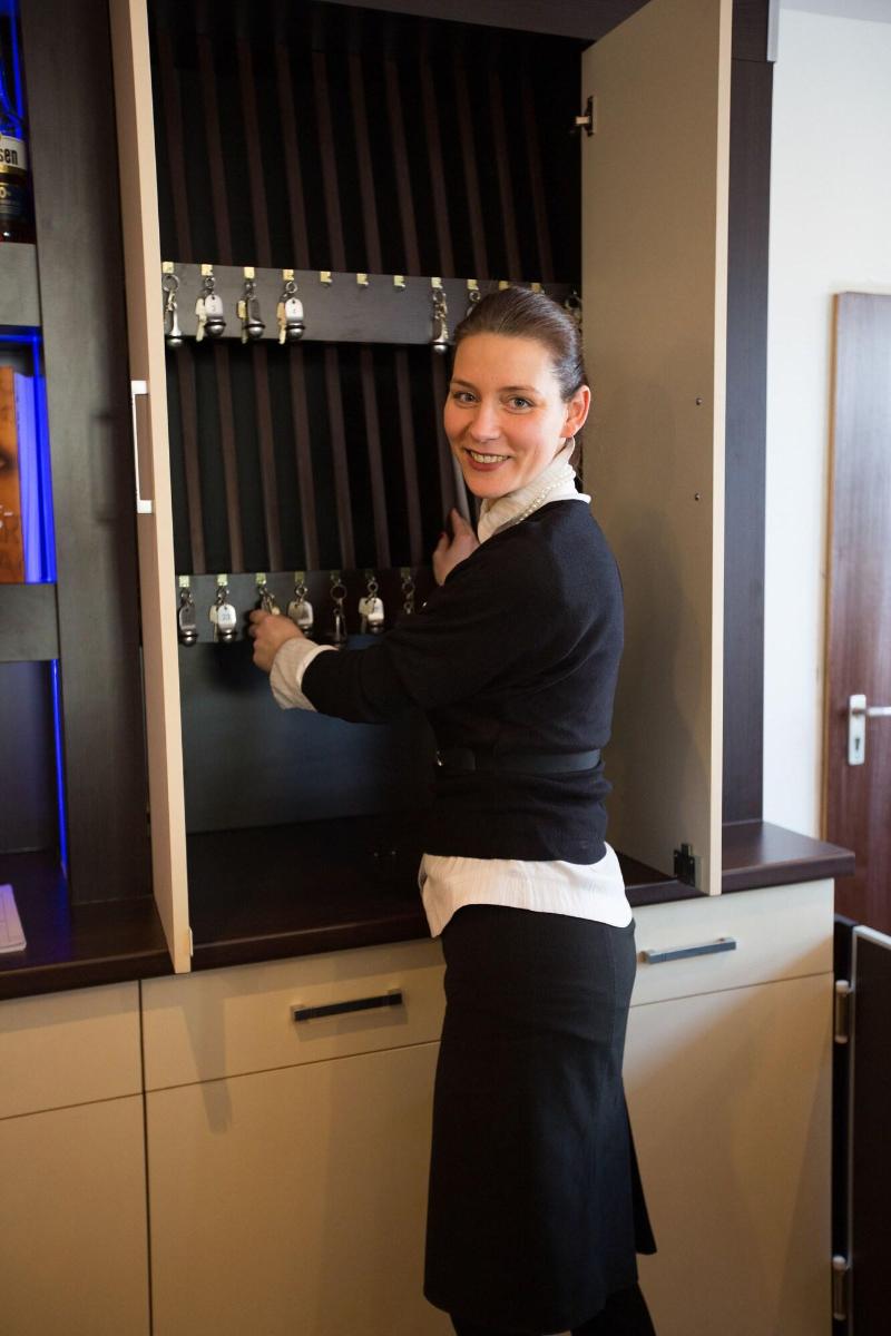 Boutique Hotel Goldene Henne - Lobi