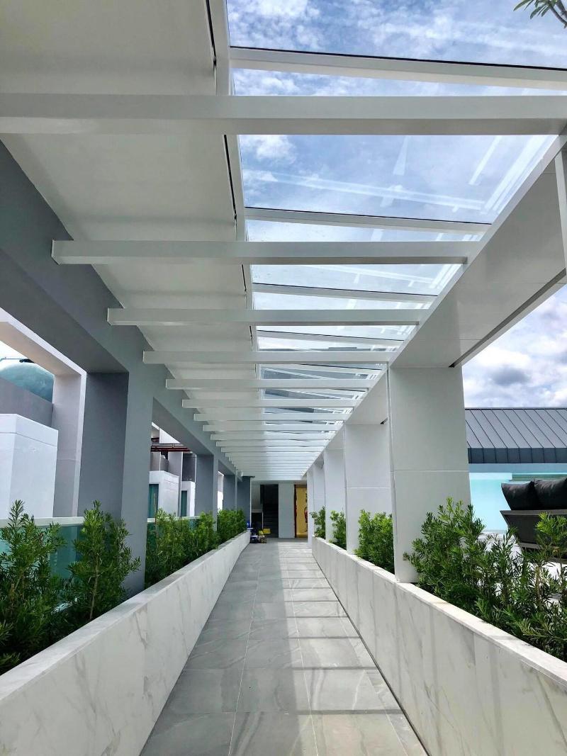 Crystal Hotel Hat Yai - Teras