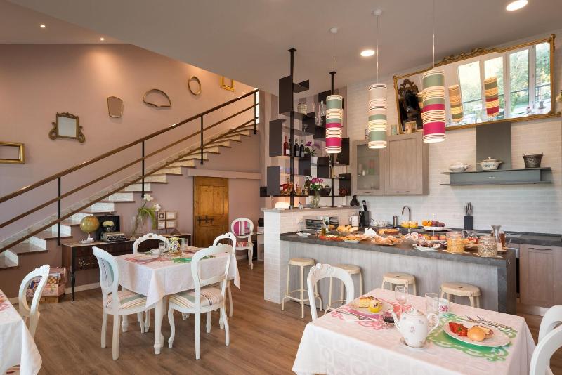 B & B La Cornice - Gina Room With Bathroom and Pri - Restoran