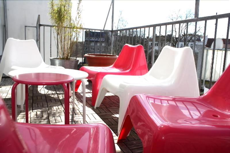 Townside Hostel Bremen - Teras