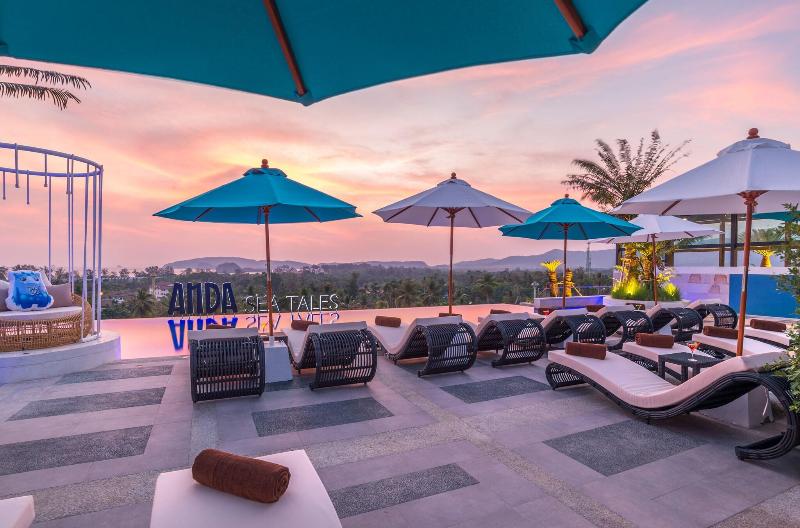 Anda Sea Tales Resort - Teras