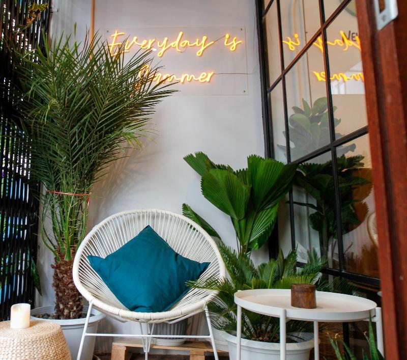 Tropical Summer Hostel - Teras
