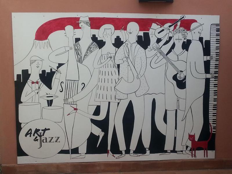 Art & Jazz Hotel - Teras