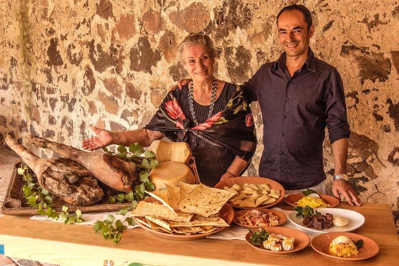 Albergo Diffuso Omu Axiu - Restoran
