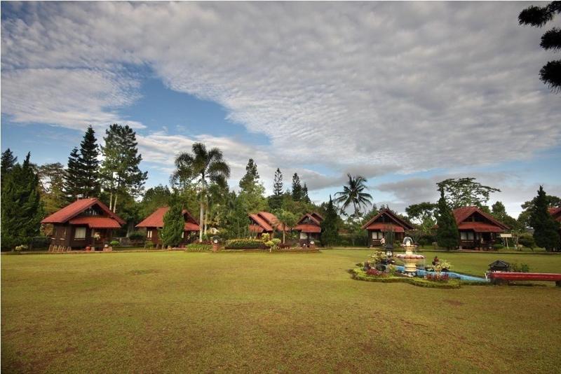 Citra Cikopo Hotel And Family Cottages - Teras