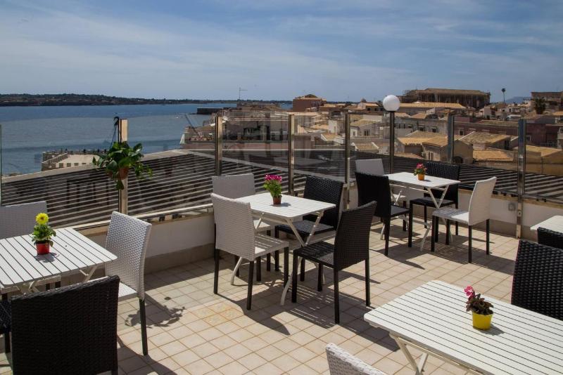 Hotel Livingston Ortigia - Teras