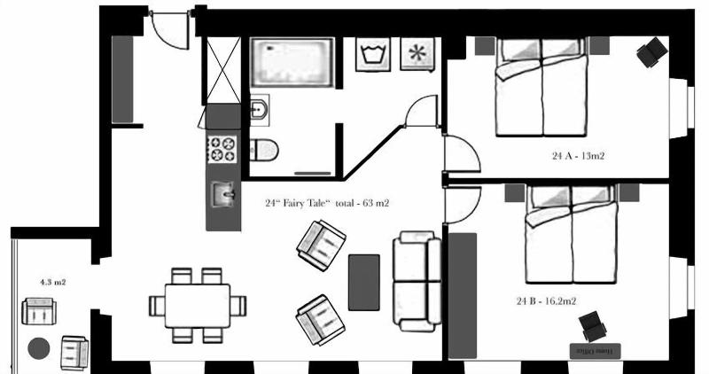 Home Hotel Arosa - Oda