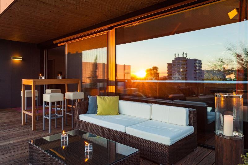 Sonne – Hotel am Campus Dornbirn - Teras