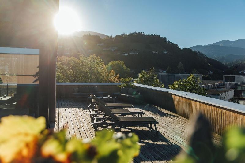 Sonne – Hotel am Campus Dornbirn - Teras
