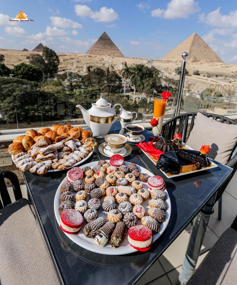 Panorama Pyramids Inn - Teras